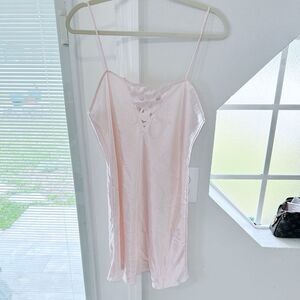 Vintage Baby Pink Silky Nightgown